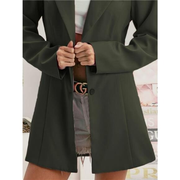 BiBi‎ Single Breasted Peaked Lapel Blazer - Picture 3 of 3